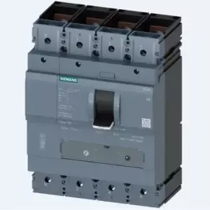Cầu dao dạng khối MCCB 3VA1180-3GE42-0AA0 80A Icu=25 kA @ 415 V 4-pole