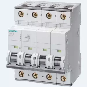 Cầu dao tự động MCB 5SL4401-7 4-pole 1A 400 V 10kA